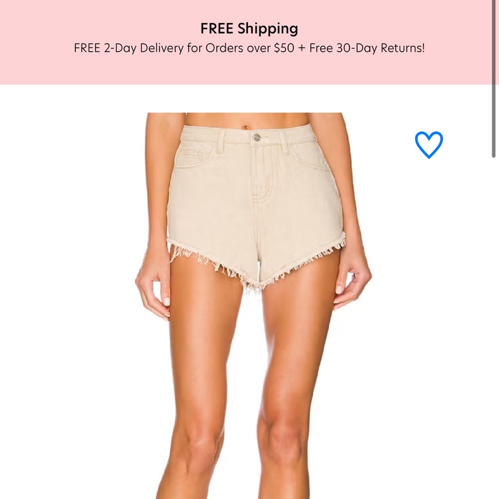 Super down shorts - brand new